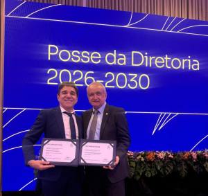 Vinício Gama e Luiz Antônio Lacerda: Empresários macaibenses assumem protagonismo na nova diretoria da Fecomércio&nbsp;RN
